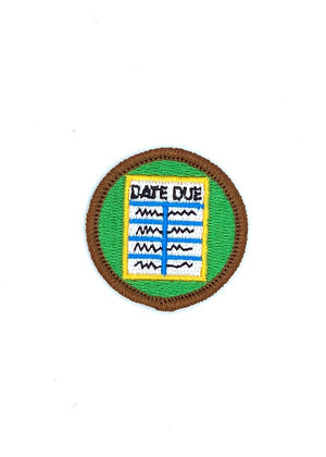 Library Scout Merit Patch