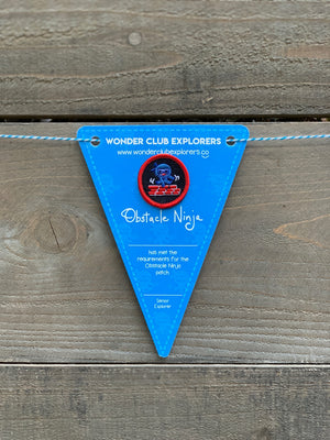 Obstacle Ninja Merit Patch & Pennant